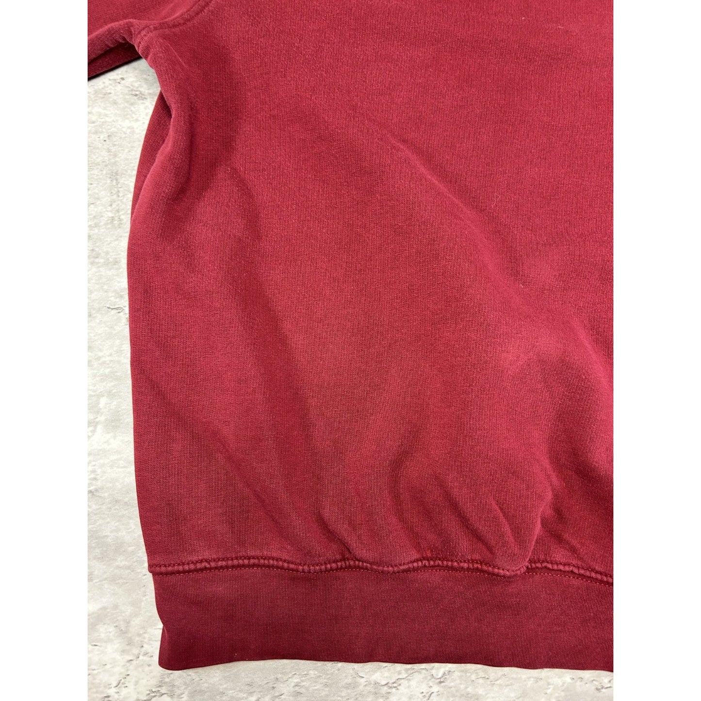 Vintage 2000s Nike Embroidered Mini Swoosh Crewneck Sweatshirt Size XL Maroon