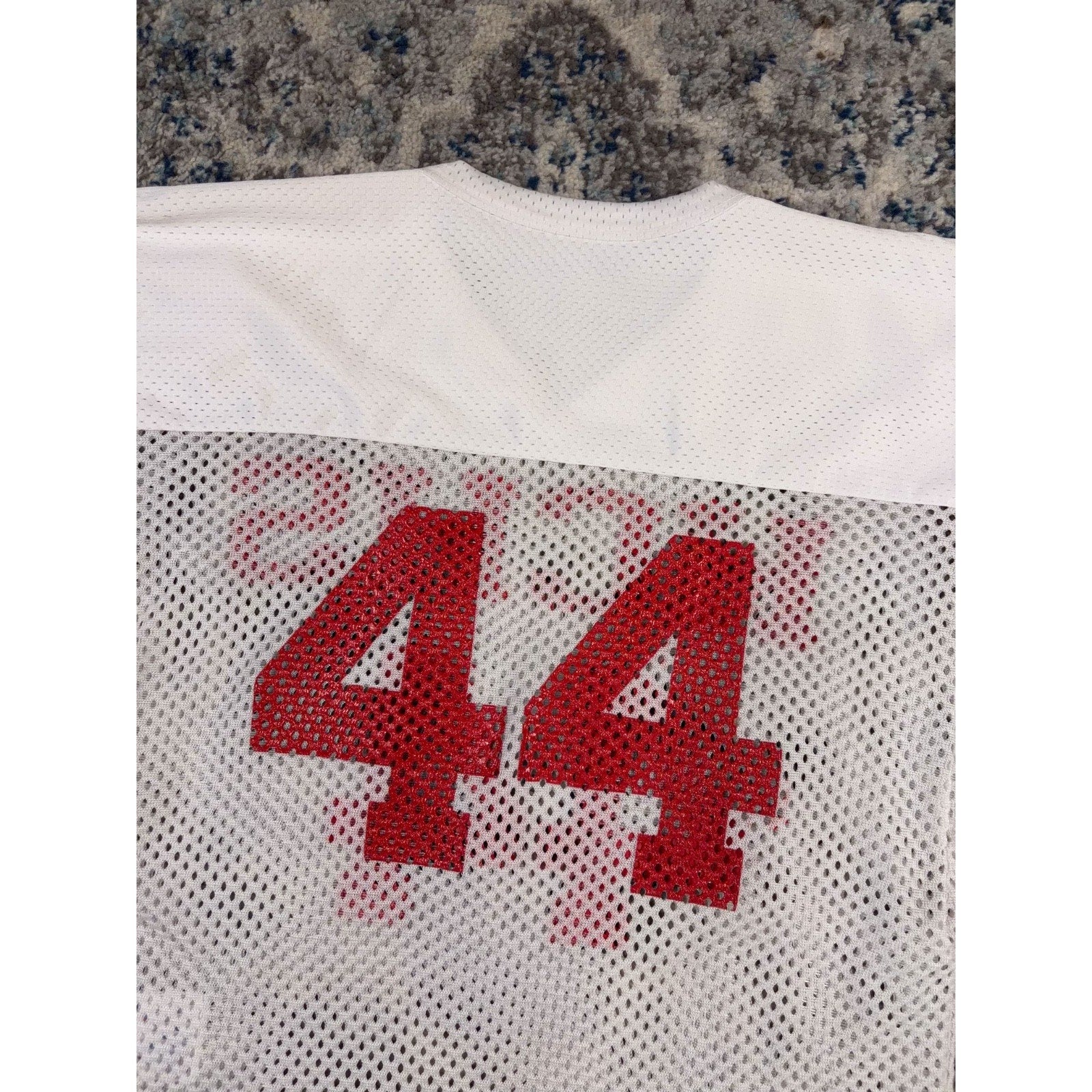 Vintage 80s/90s HCHS #44 NCAA Mesh Champion Lacrosse Jersey Size Large
