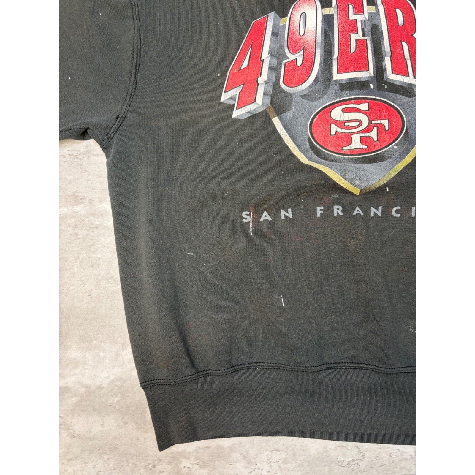 Vintage 1995 San Fransisco 49ers NFL Crest Logo Crewneck Sweatshirt Size XL
