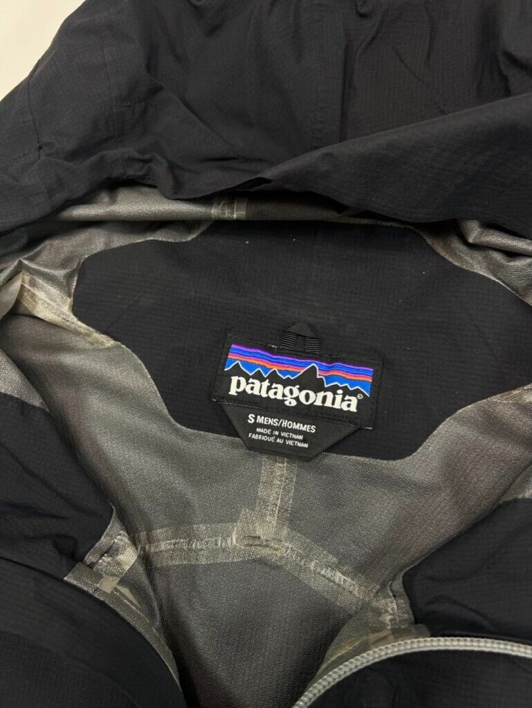 Vintage 2000s Patagonia H2NO Hooded Windbreaker Nylon Rain Jacket Size Small