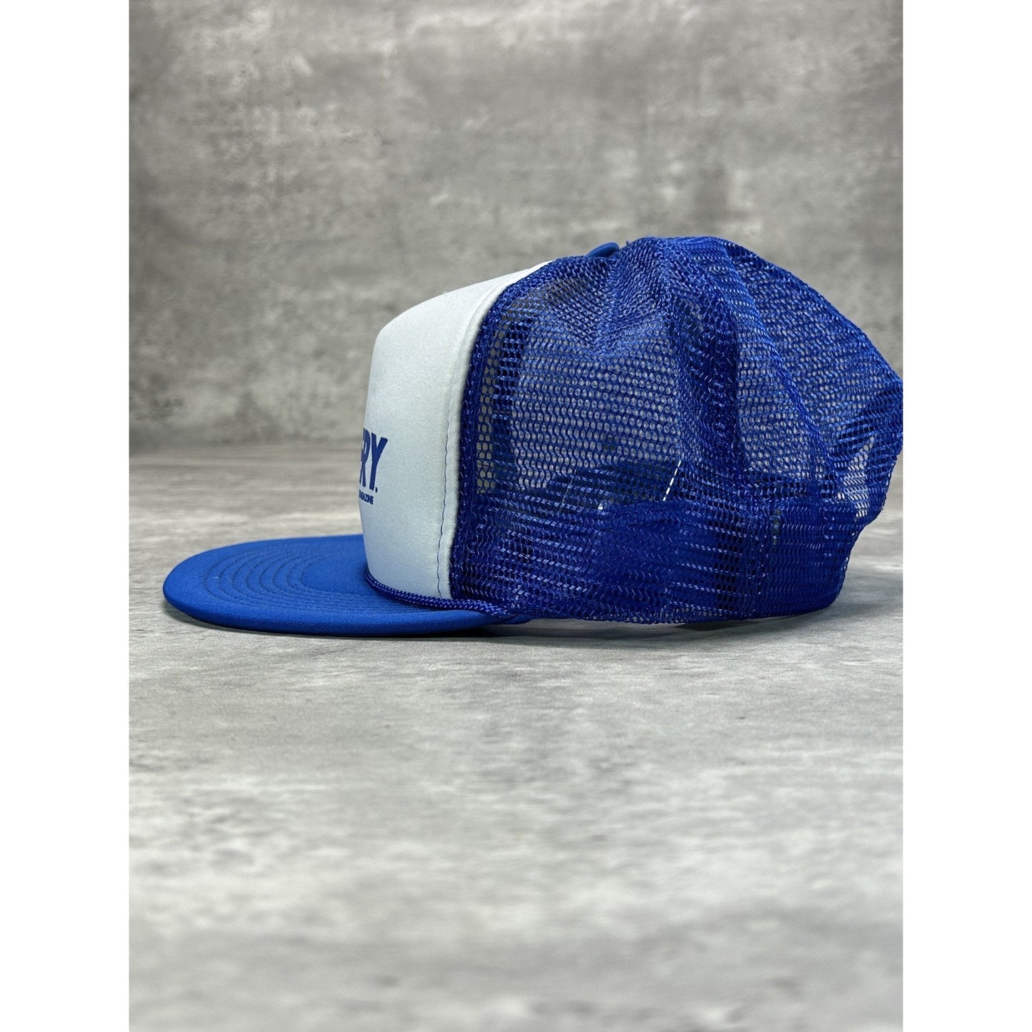 Vintage 80s Gallery Magazine Graphic Spellout Trucker Snapback Hat OSFA