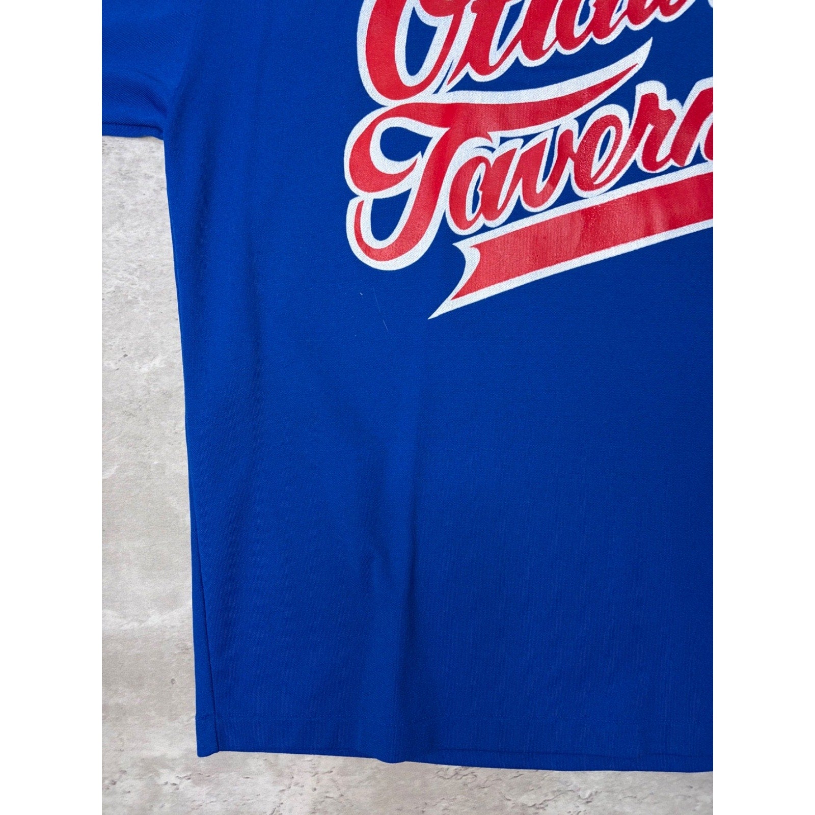 Vintage 80s/90s Ottawa Tavern Script Spellout Baseball Jersey Size Large