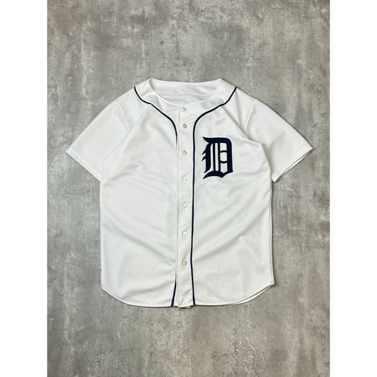 Vintage Jack Morris #47 Detroit Tigers MLB Baseball Jersey Size XL White