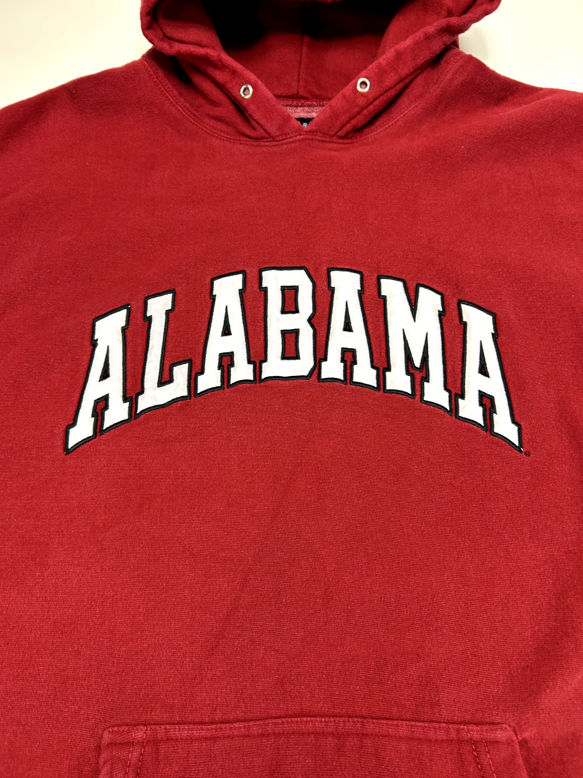 Vintage Alabama Crimson Tide NCAA Collegiate Arc Spellout Sweatshirt Size XL