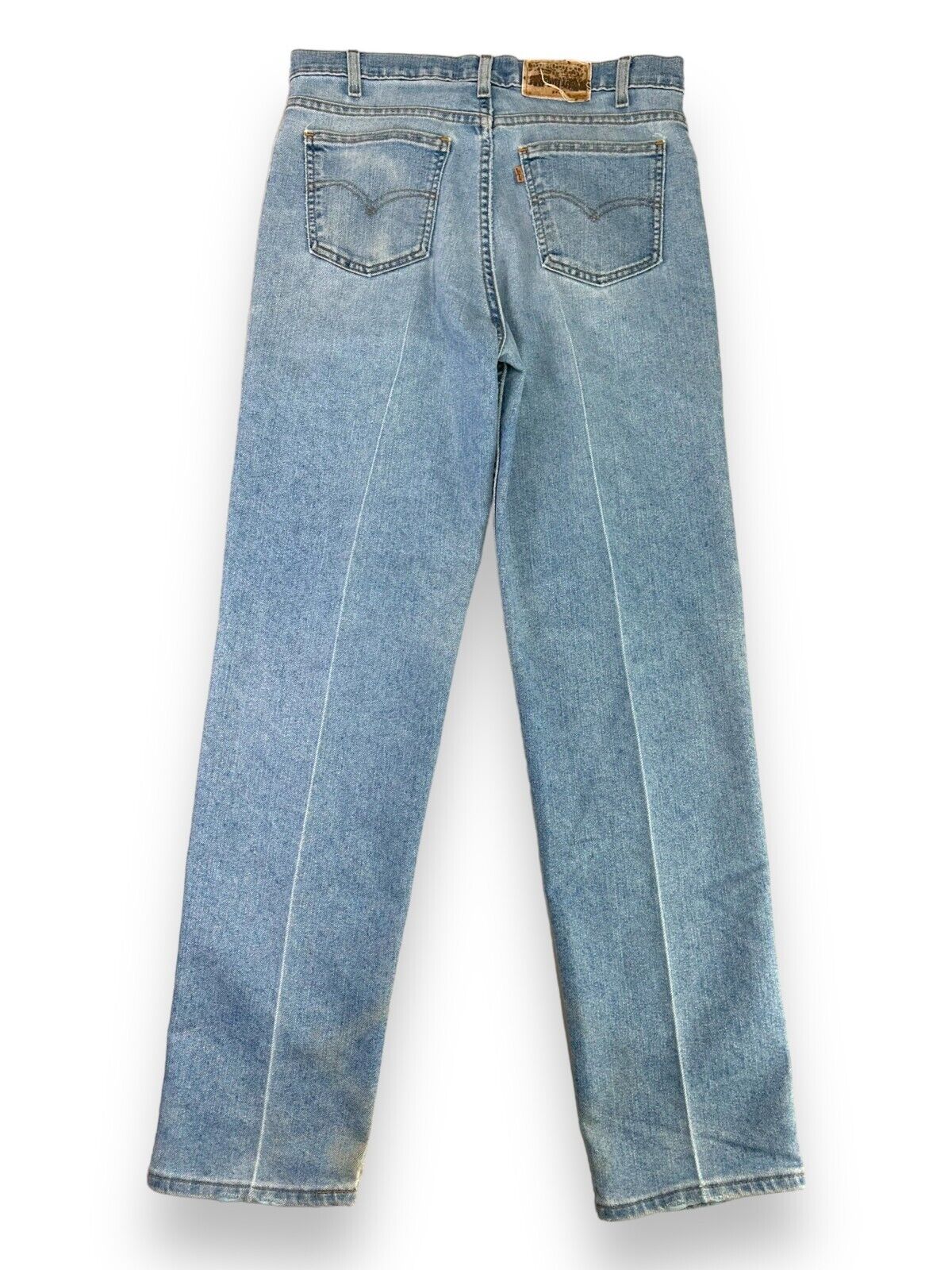 Vintage 90s Levis Signature 540 Relaxed Fit Light Wash Denim Pants Size 33