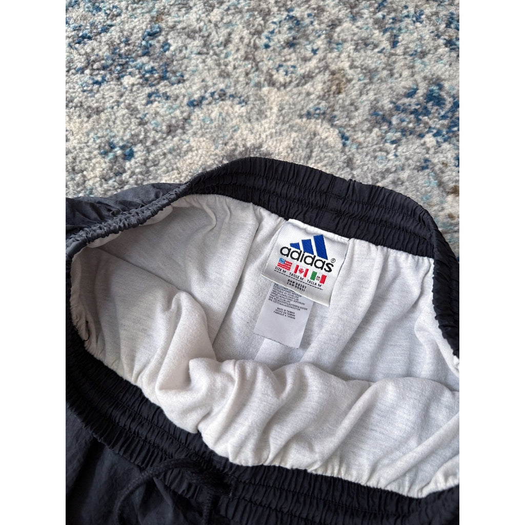 Vintage Adidas Embroidered Logo Nylon Windbreaker Pants Size Medium