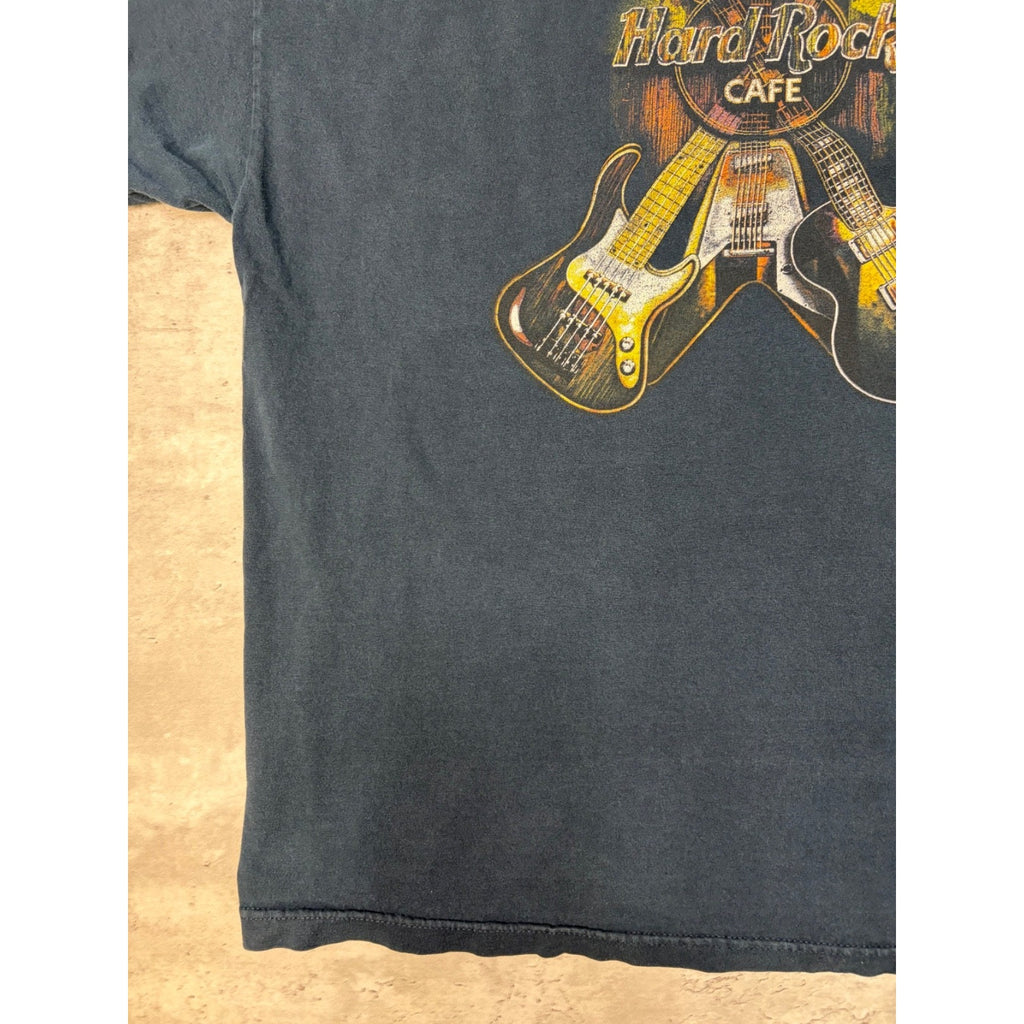 Vintage Hard Rock Cafe Niagara Falls Guitar Destination Graphic T-Shirt Size 2XL