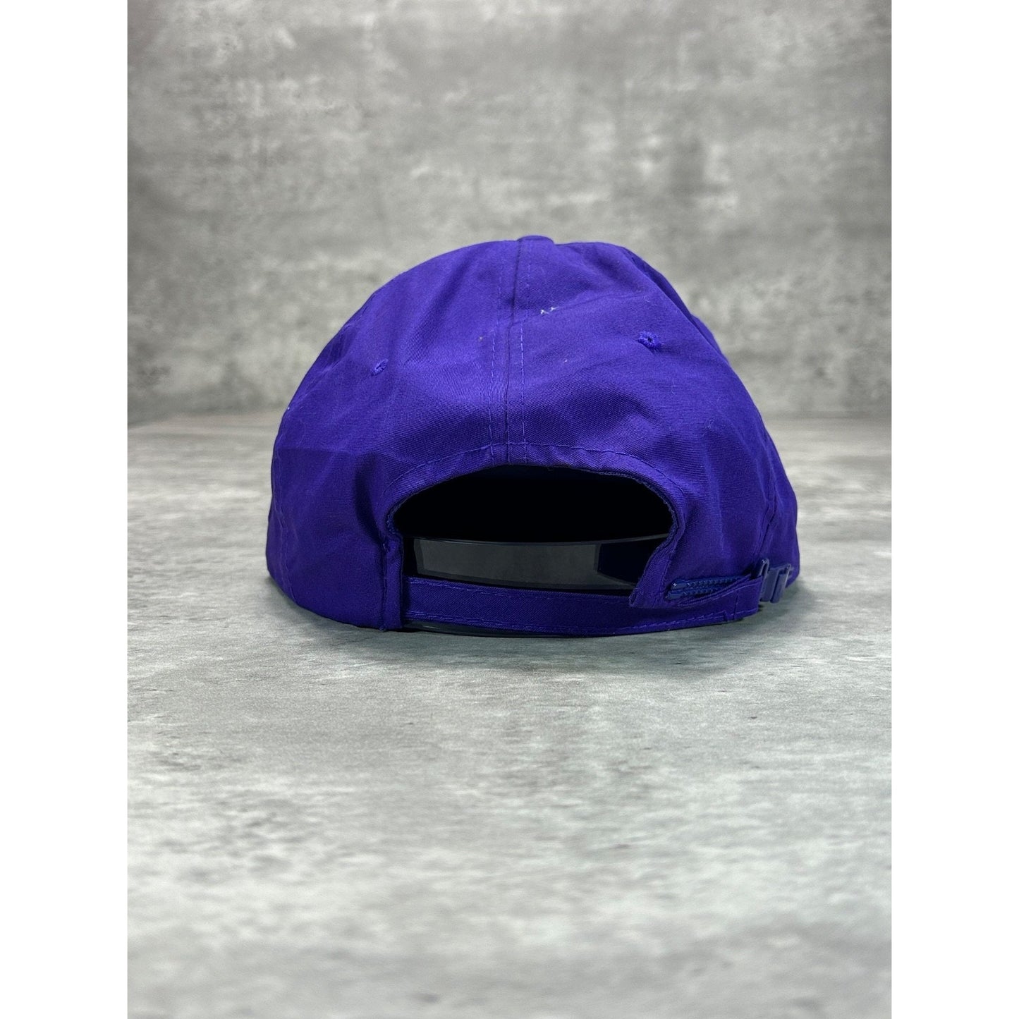 Vintage 90s Panama City Beach Graphic Spellout Strapback Hat OSFA