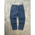 Vintage 90s Levis 550 Red Tab Medium Wash Denim Pants Size 35 Blue