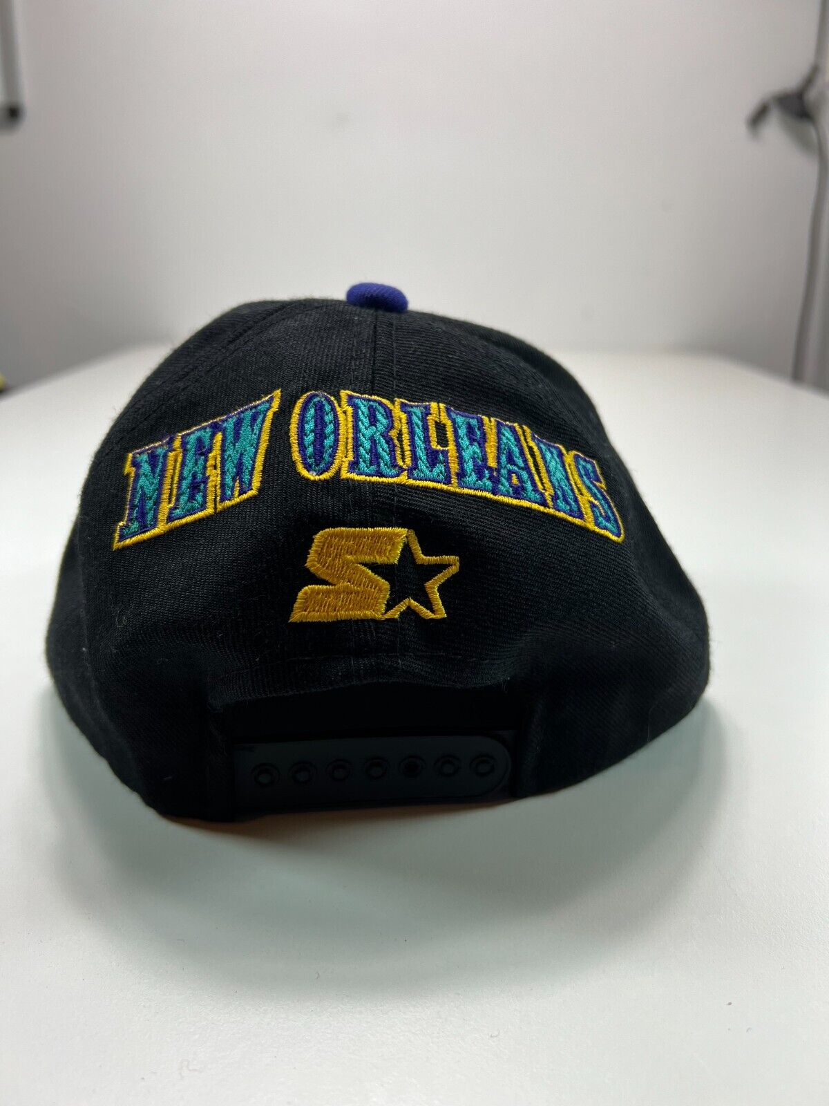 Vtg 90s New Orleans Saints NFL Super Bowl XXXI Starter Snapback Hat OSFA