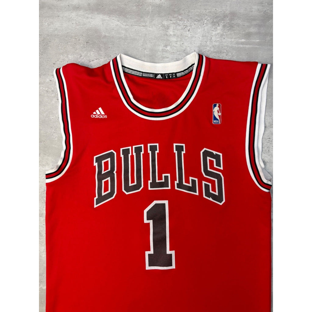 Derrick Rose #1 Chicago Bulls NBA Adidas Basketball Jersey Size Small