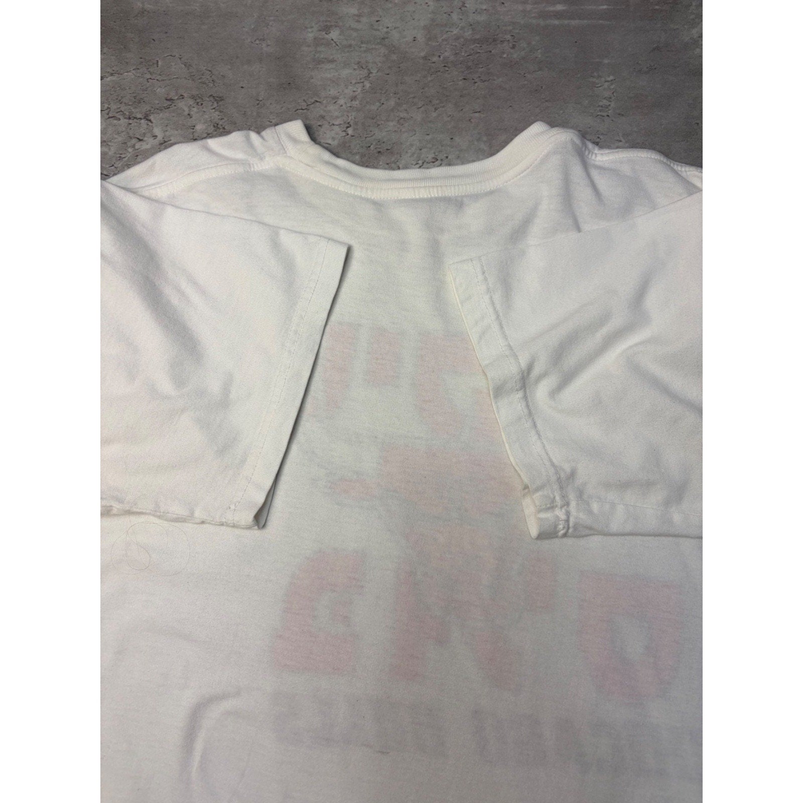Vintage Chicago Bulls NBA Hebrew Spellout Graphic T-Shirt Size XL
