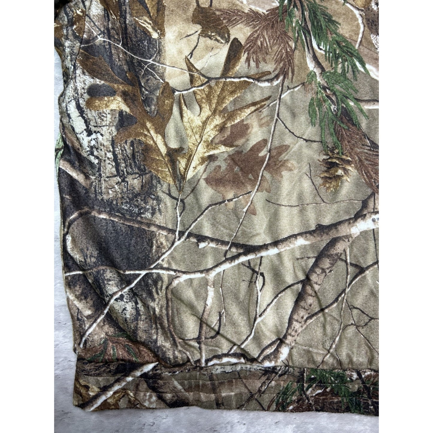 Vintage Field And Streams Realtree Camo Hooded Hunting Jacket Size XL
