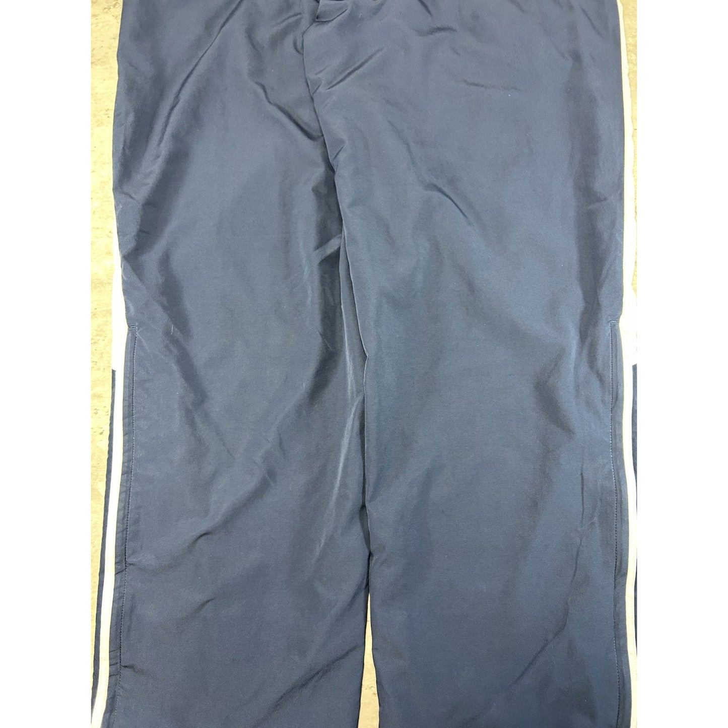 Adidas Embroidered Logo Nylon Track Pants Size Medium