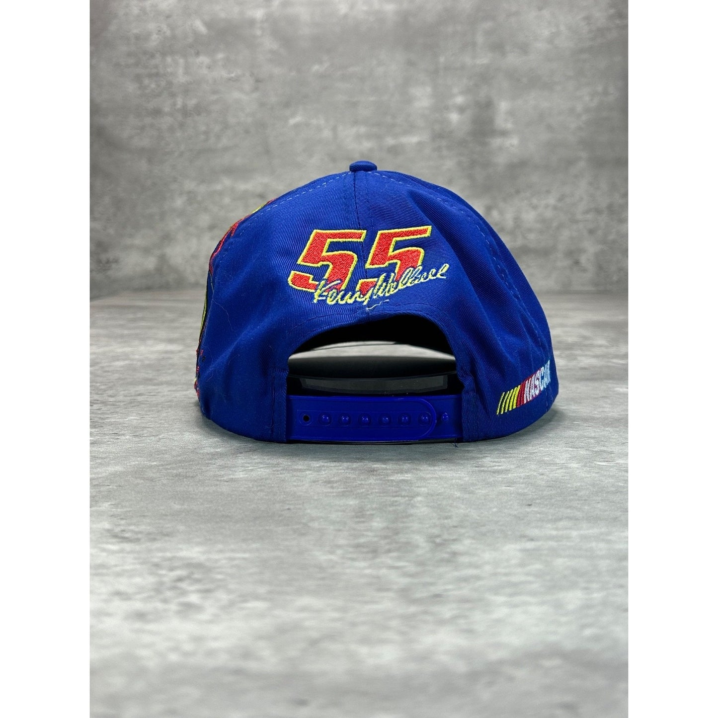 Vintage Square D Racing Embroidered Spellout Logo Snapback Hat OSFA