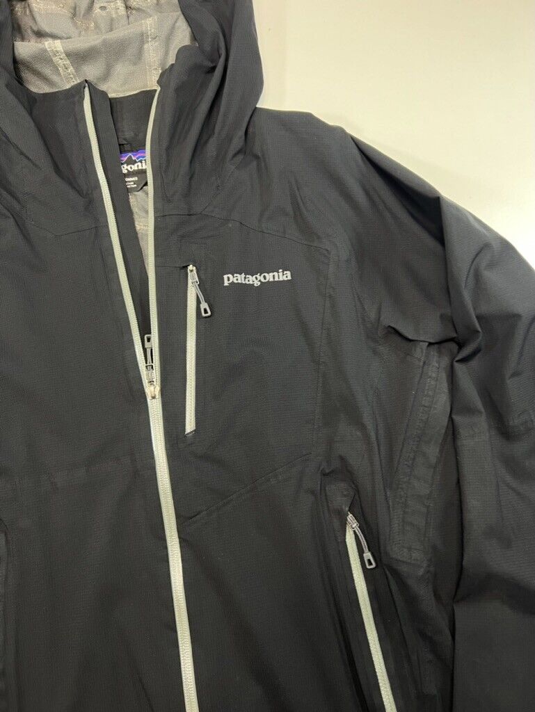 Vintage 2000s Patagonia H2NO Hooded Windbreaker Nylon Rain Jacket Size Small