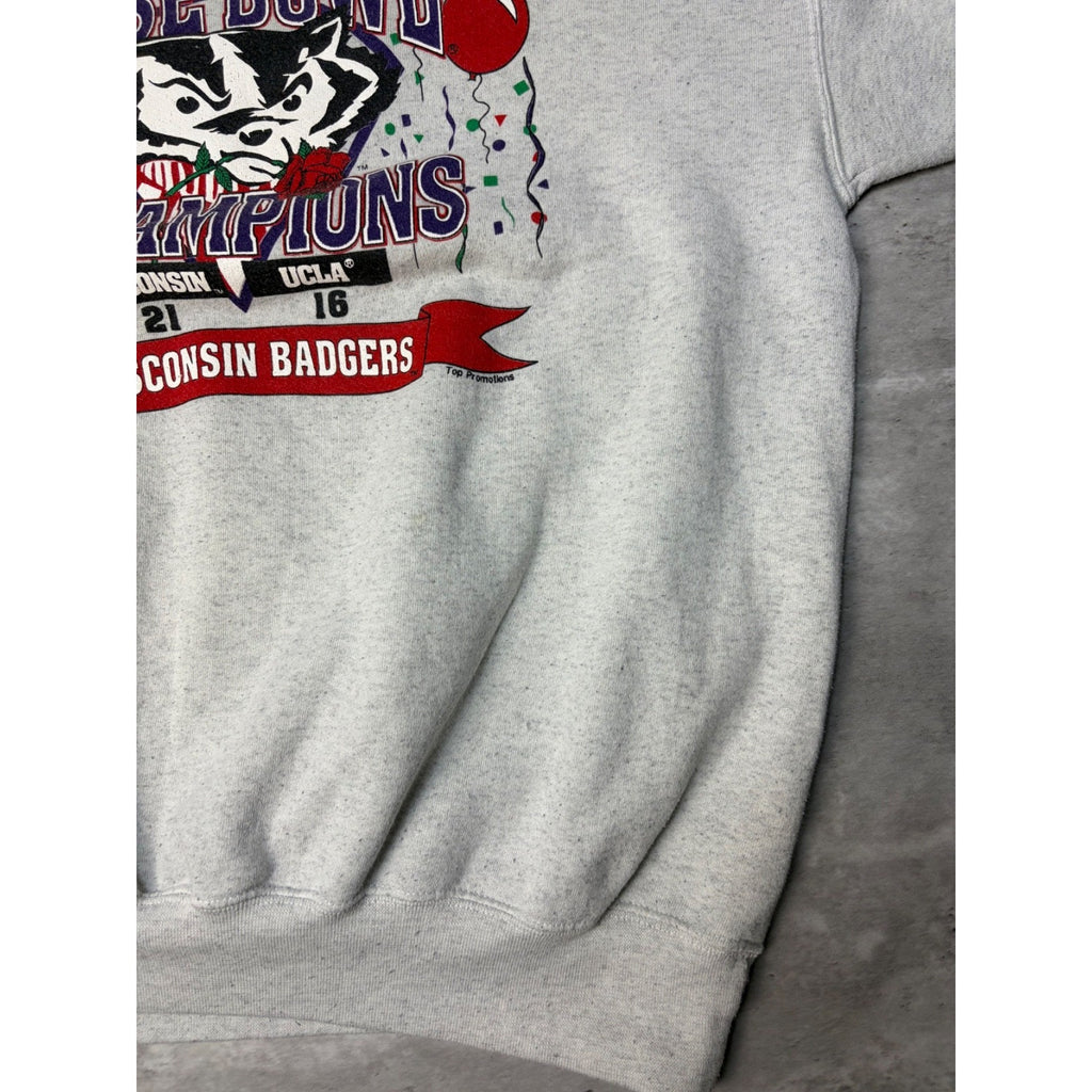 Vintage 1994 Wisconsin Badgers NCAA Rose Bowl Champs Sweatshirt Size 2XL