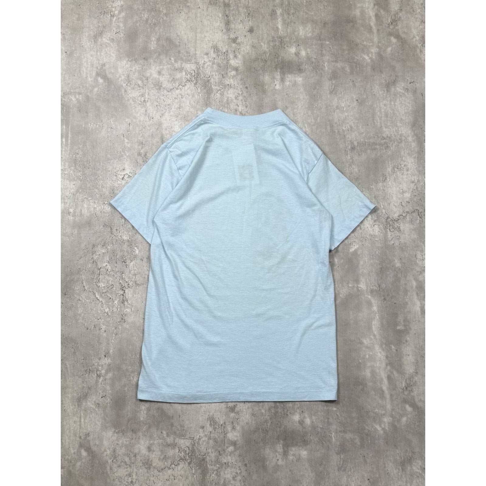 Vintage 80s Ridin-Hy Ranch Gradient Script Spellout T-Shirt Size Small