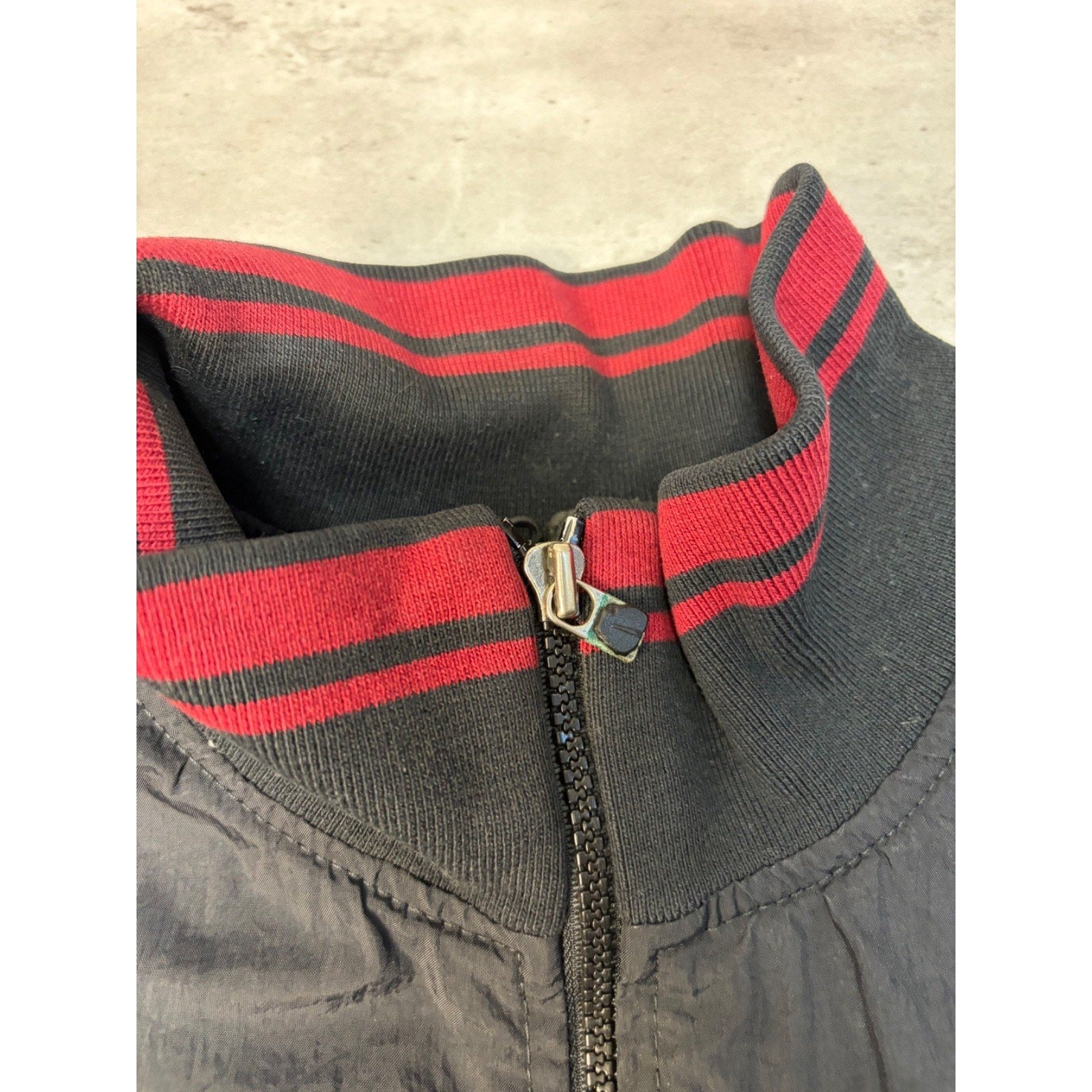 Vintage Nike Embroidered Mini Swoosh 1/2 Zip Windbreaker Jacket Size Large