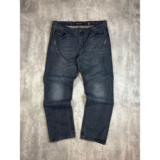Vintage Y2K Akademiks Dark Wash Denim Pants Size 40