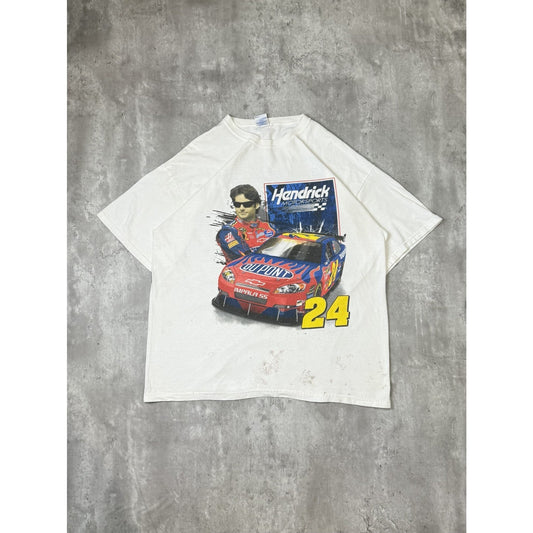 Vintage 2003 Jeff Gordon #24 Dupont Racing Nascar Graphic T-Shirt Size XL