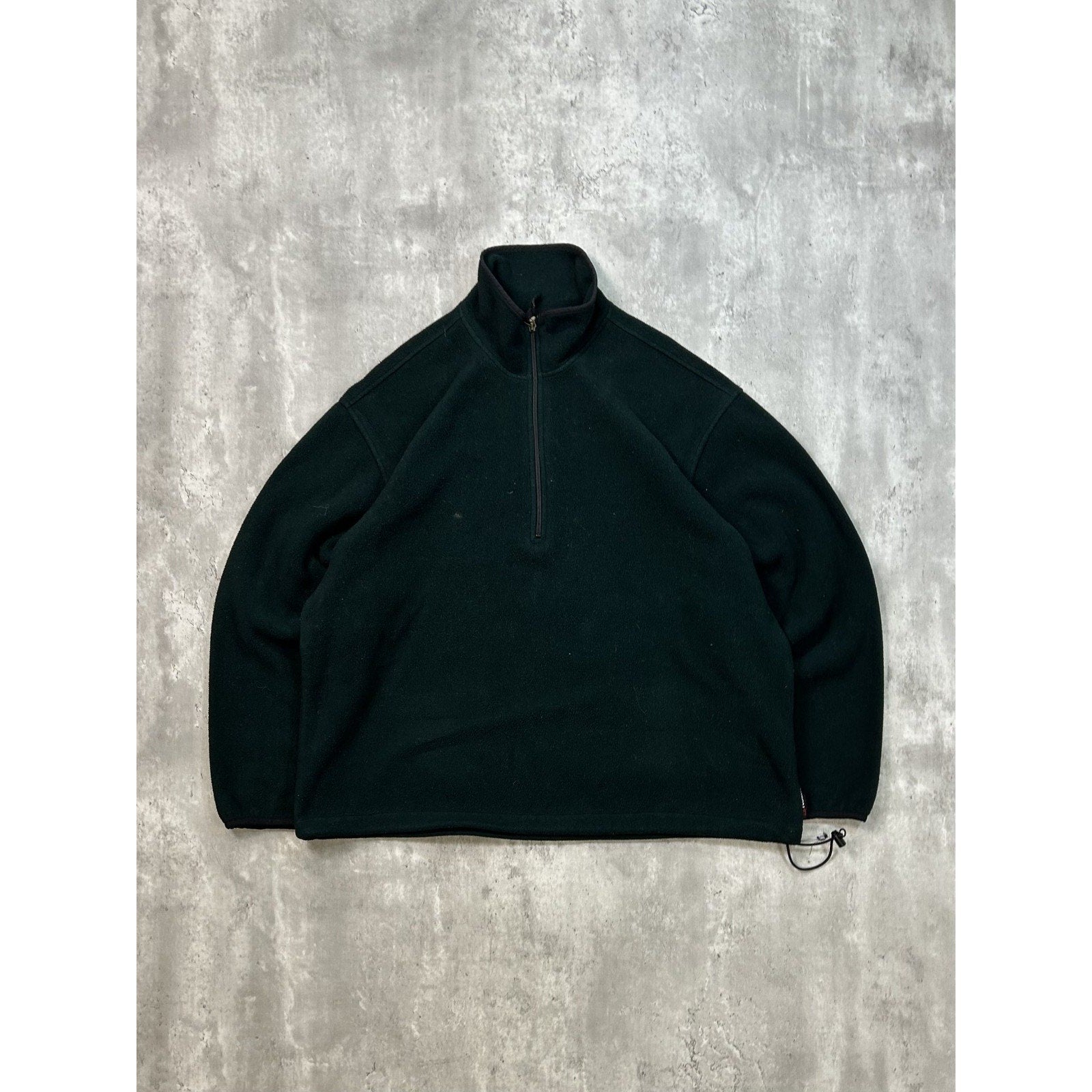 Vintage Woolrich 90s Earth Tone 1/2 Zip Pullover Fleece Sweatshirt Size XLT