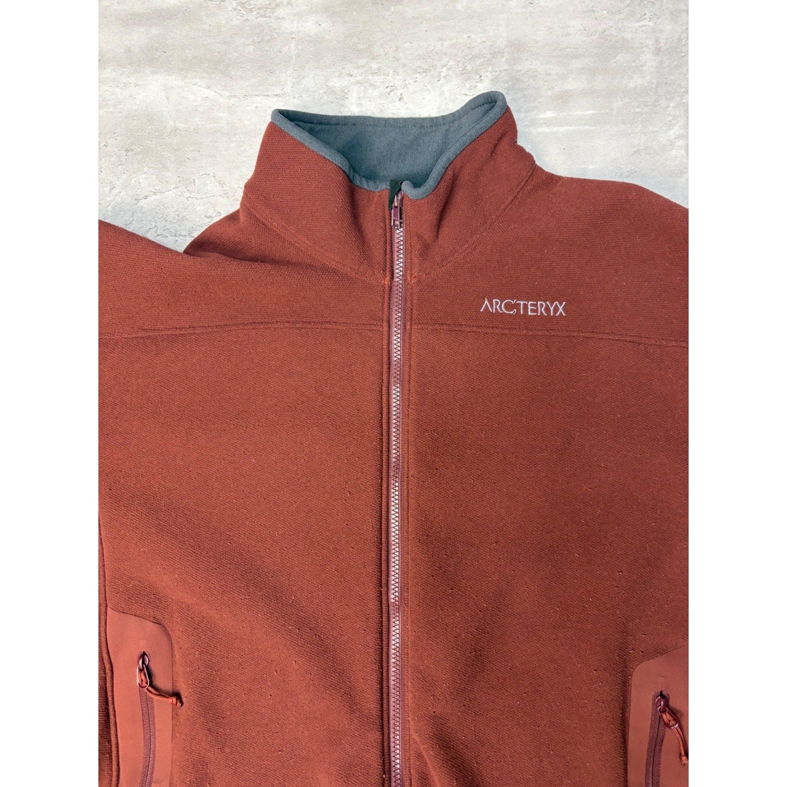 Arc'teryx Polartec Full Zip Fleece Sweatshirt Size XL