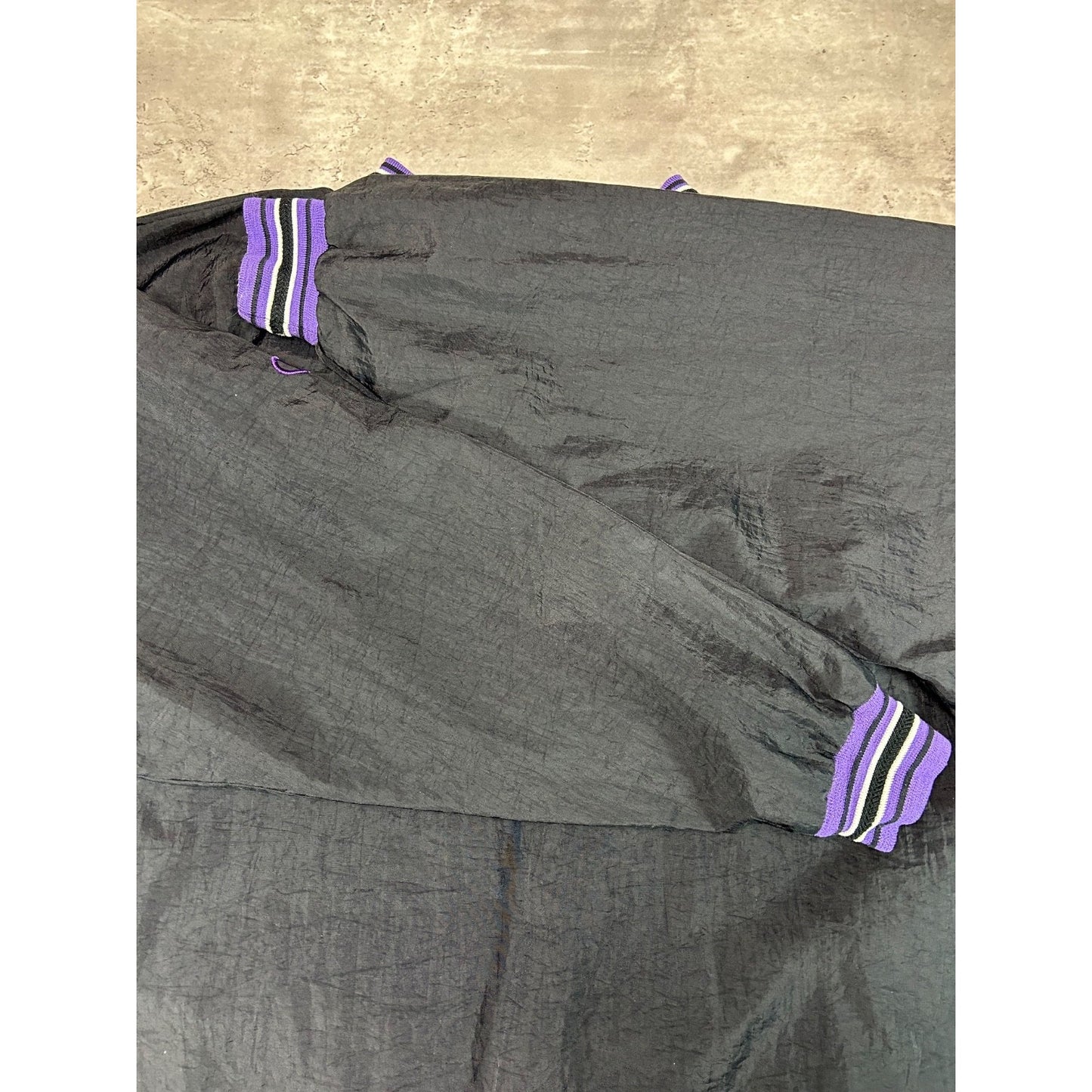 Vintage 90s New Haven Bulldogs Collegiate Embroidered Windbreaker Jacket Sz 2XL