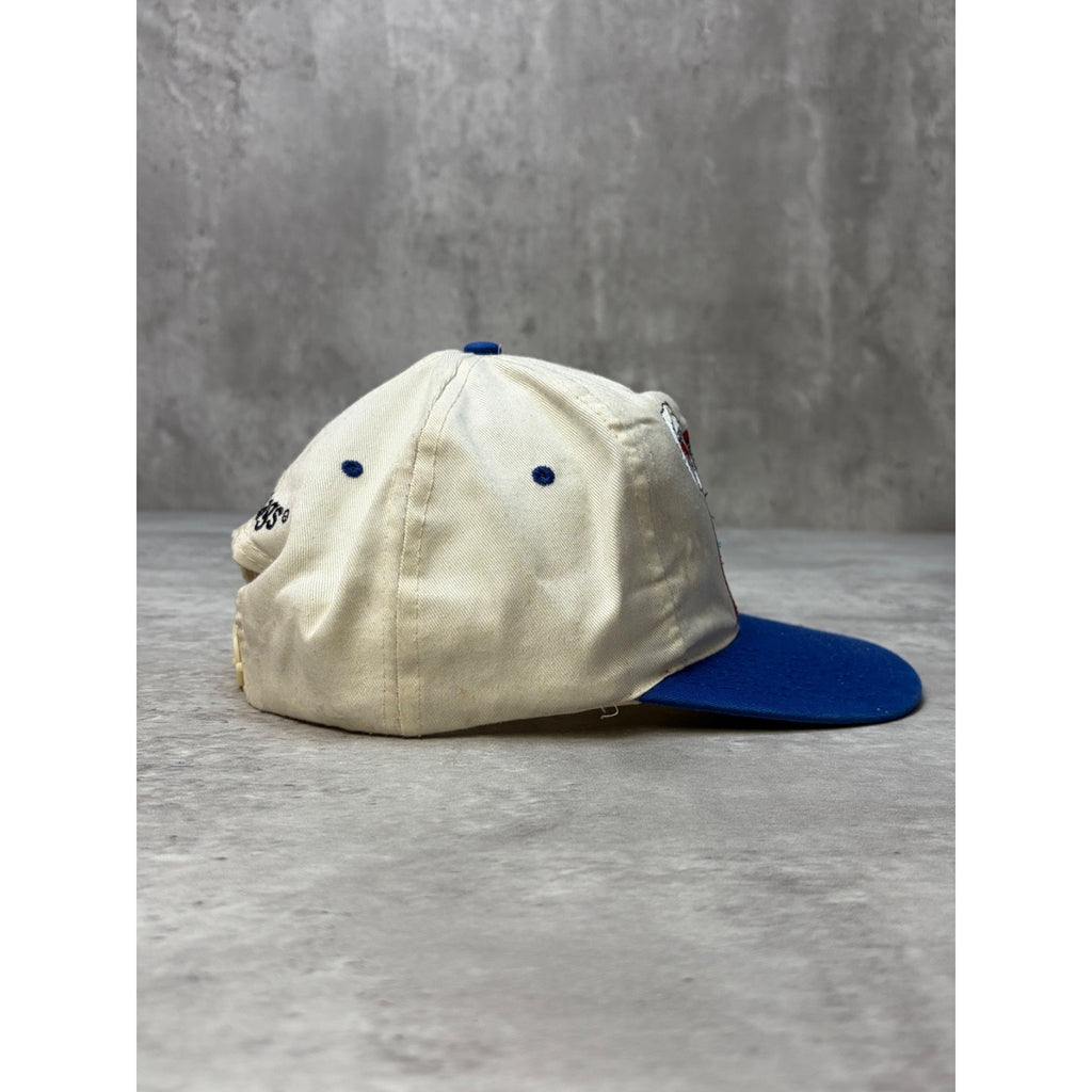 Vintage 90s Looney Tunes Tweety Embroidered Graphic Snapback Hat OSFA
