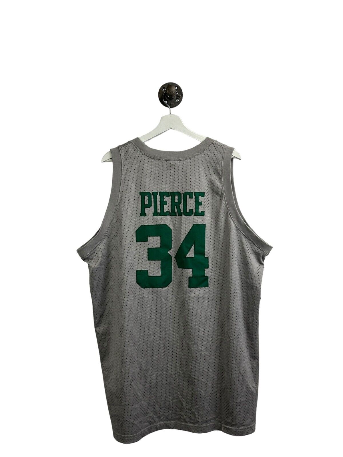 Vintage Paul Pierce #34 Boston Celtics Nike Swingman Jersey Size 2XL Gray