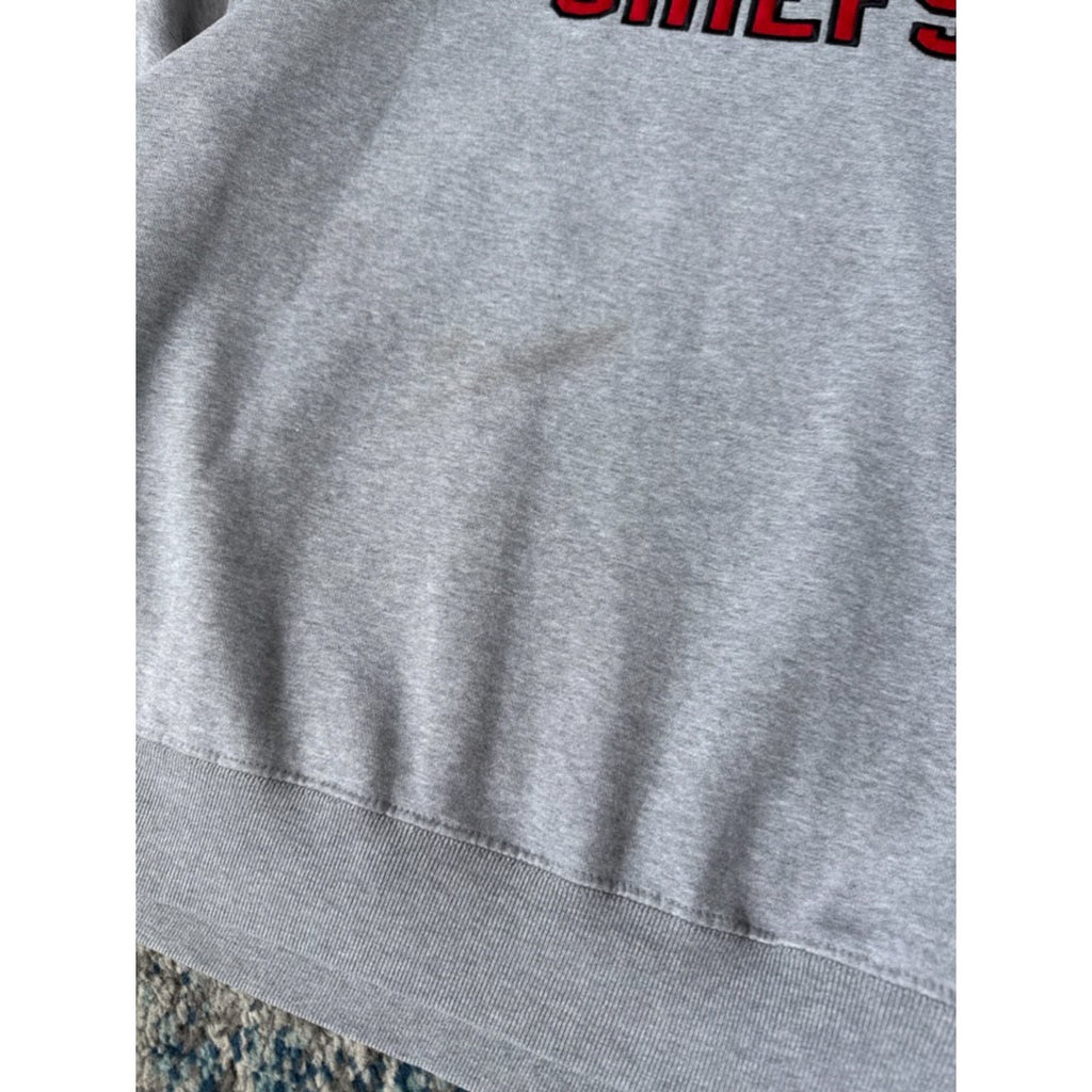 Vintage Kansas City Chiefs NFL Nike Mini Middle Swoosh Sweatshirt Size XL
