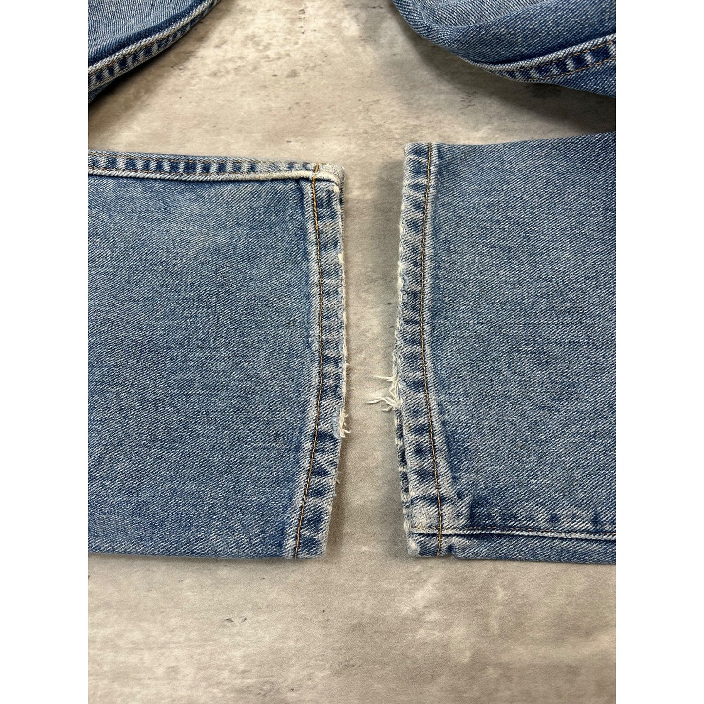 Vintage 90s Pendleton Regular Fit Light Wash Denim Pants Size 36 Blue