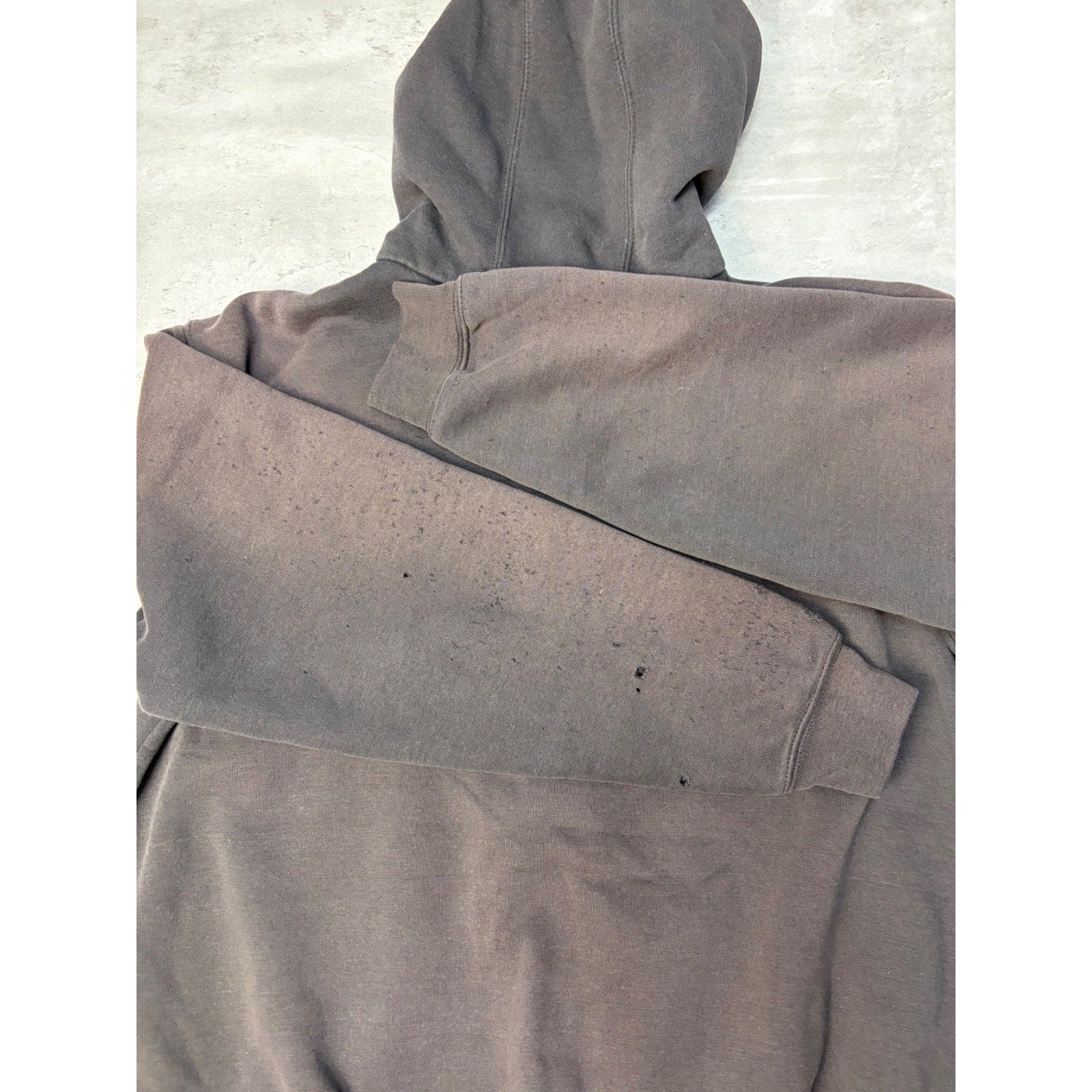 Vintage Carhartt Thermal Lined Full Zip Embroidered Patch Sweatshirt Size Large