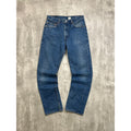 Vintage 90s Levis 550 Red Tab Straight Fit Dark Wash Denim Pants Size 33
