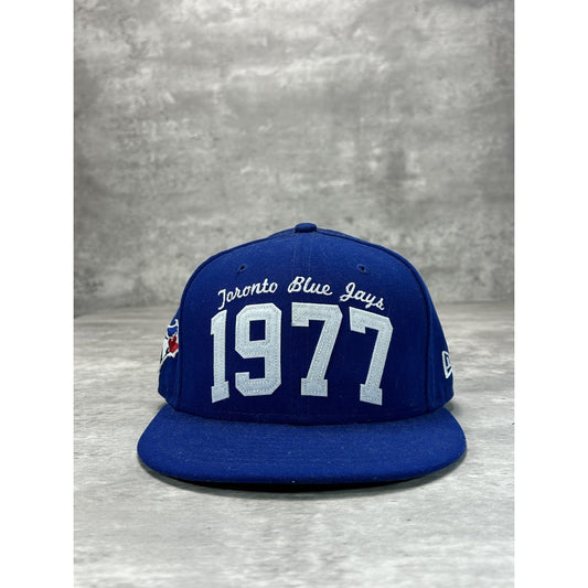 Toronto Blue Jays MLB Embroidered 1977 Retro Baseball Fitted Hat 7 3/8