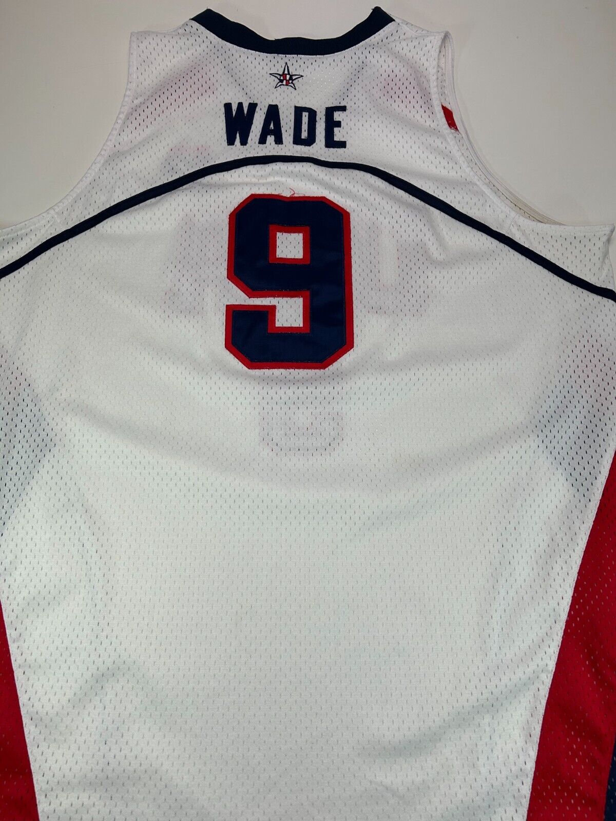 Vintage Dwayne Wade #9 Team USA Olympic Basketball Nike Swingman Jersey Size 2XL