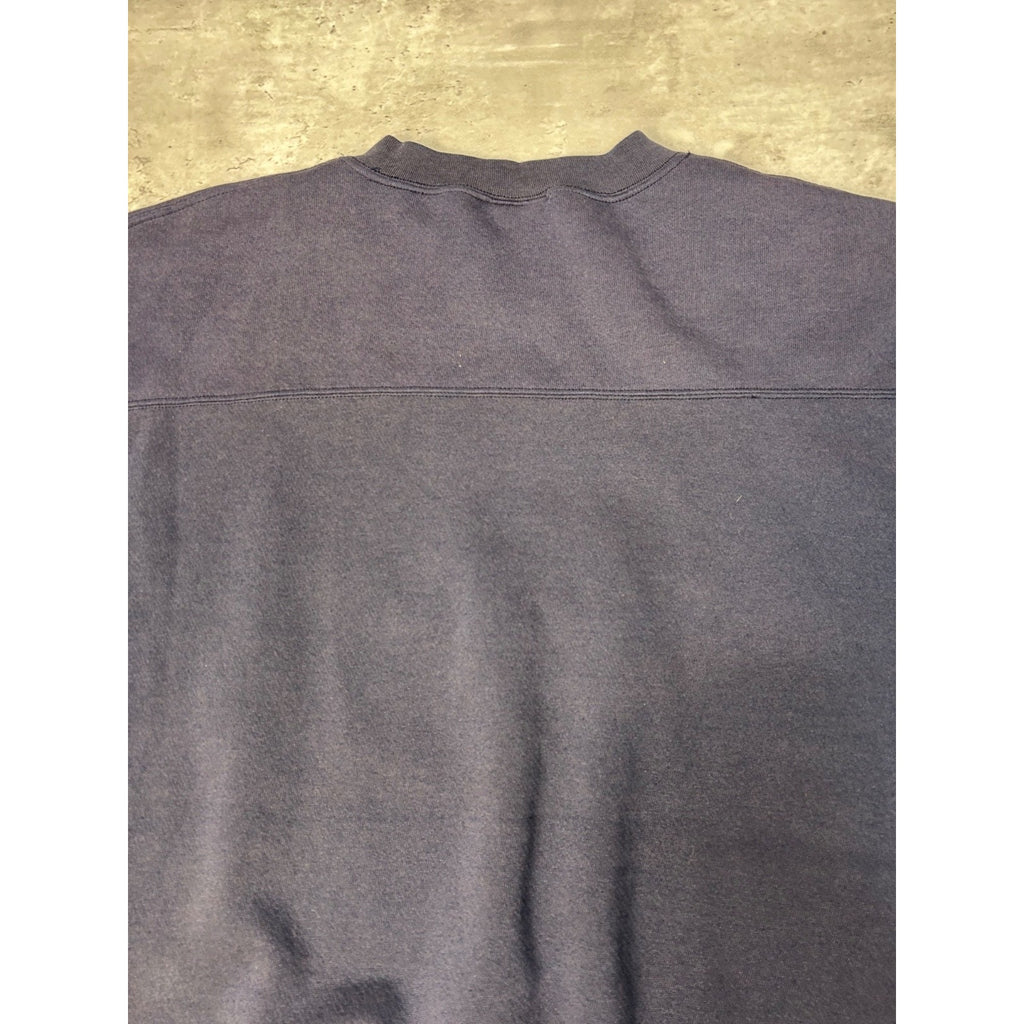 Vintage 90s Michigan Wolverines NCAA Embroidered Spellout Sweatshirt Size 2XL