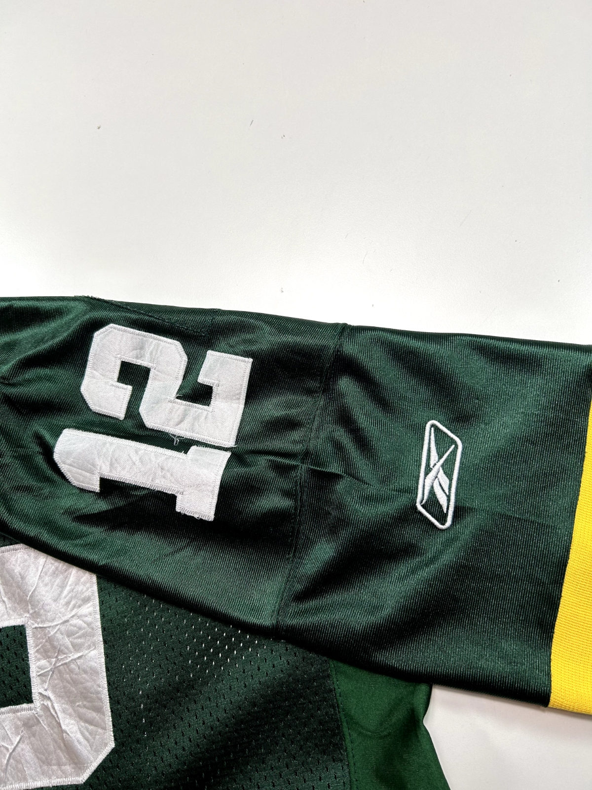 Vintage Aaron Rodgers #12 Green Bay Packers NFL Stitched Reebok Jersey Sz 48 L