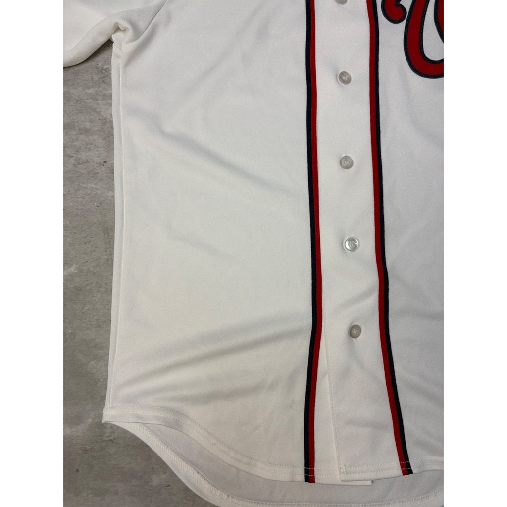 Vintage Washington Nationals MLB Stitched Majestic Baseball Jersey Size Small