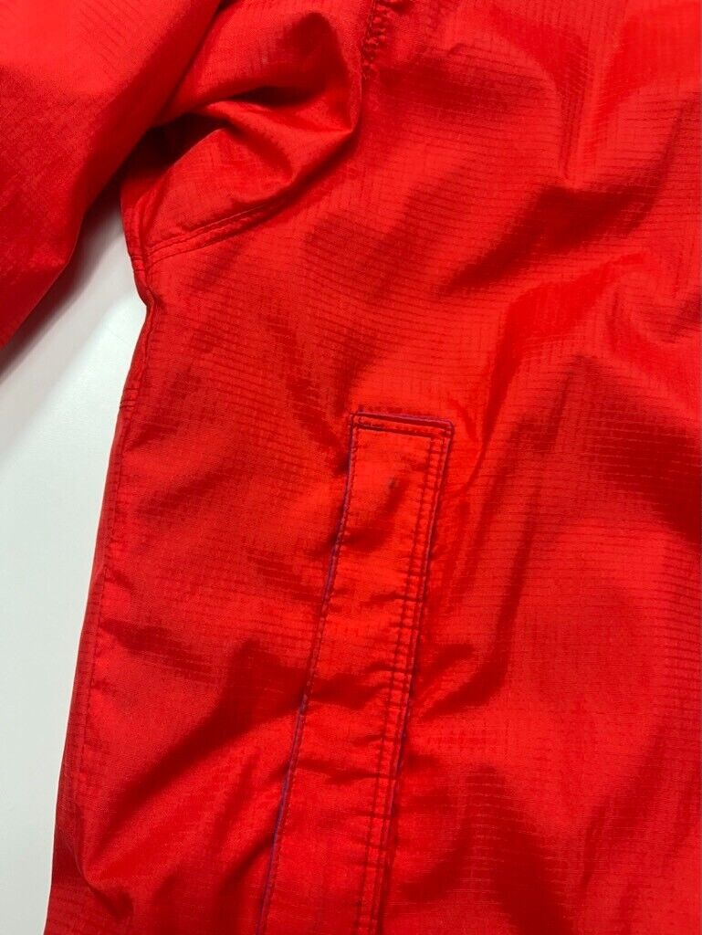 Vintage 80s/90s Patagonia Full Zip Nylon Bomber Jacket Size Medium Red