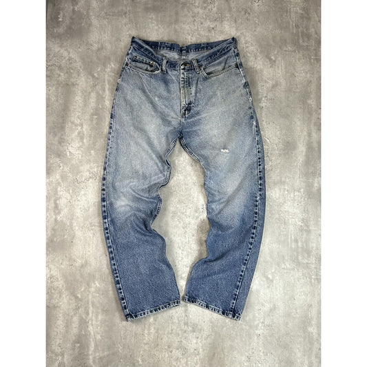 Vintage Wrangler Authentics Medium Wash Denim Pants Size 35 Blue