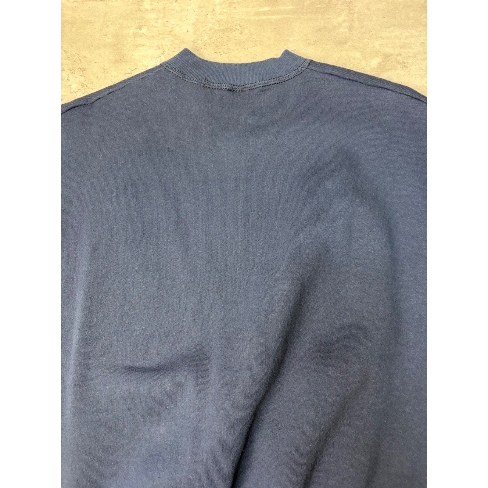 Vintage 90s Maxey Mustangs Collegiate Spellout Graphic Sweatshirt Size Large