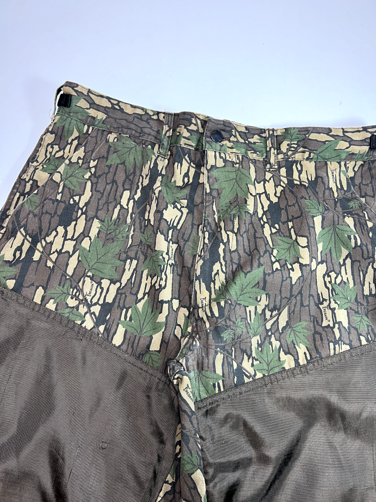 Vintage 90s Winchester Treebark Camo Double Knee Hunting Style Pants Size 36W L