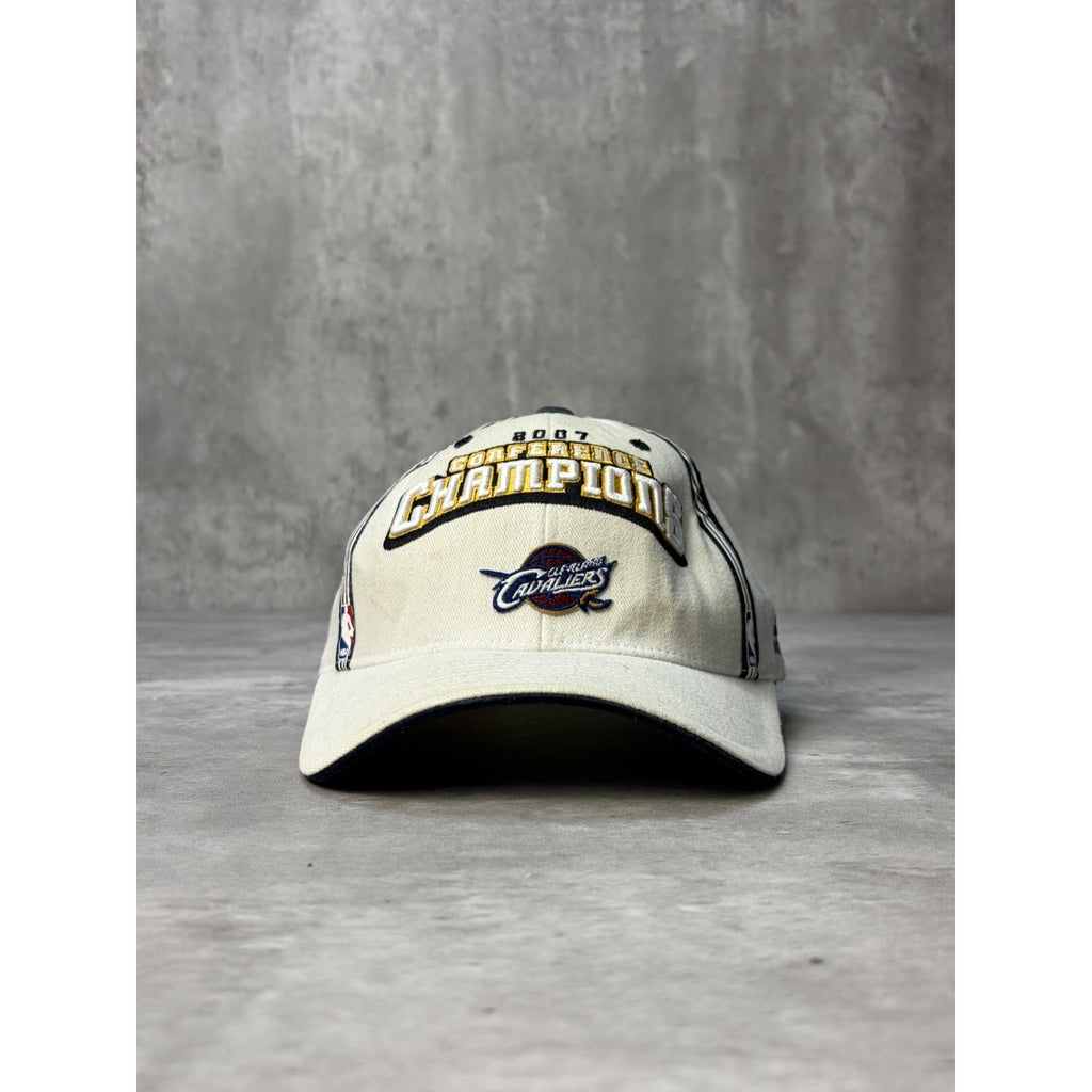Vintage Cleveland Cavaliers NBA 2007 Conference Champs Strapback Hat OSFA