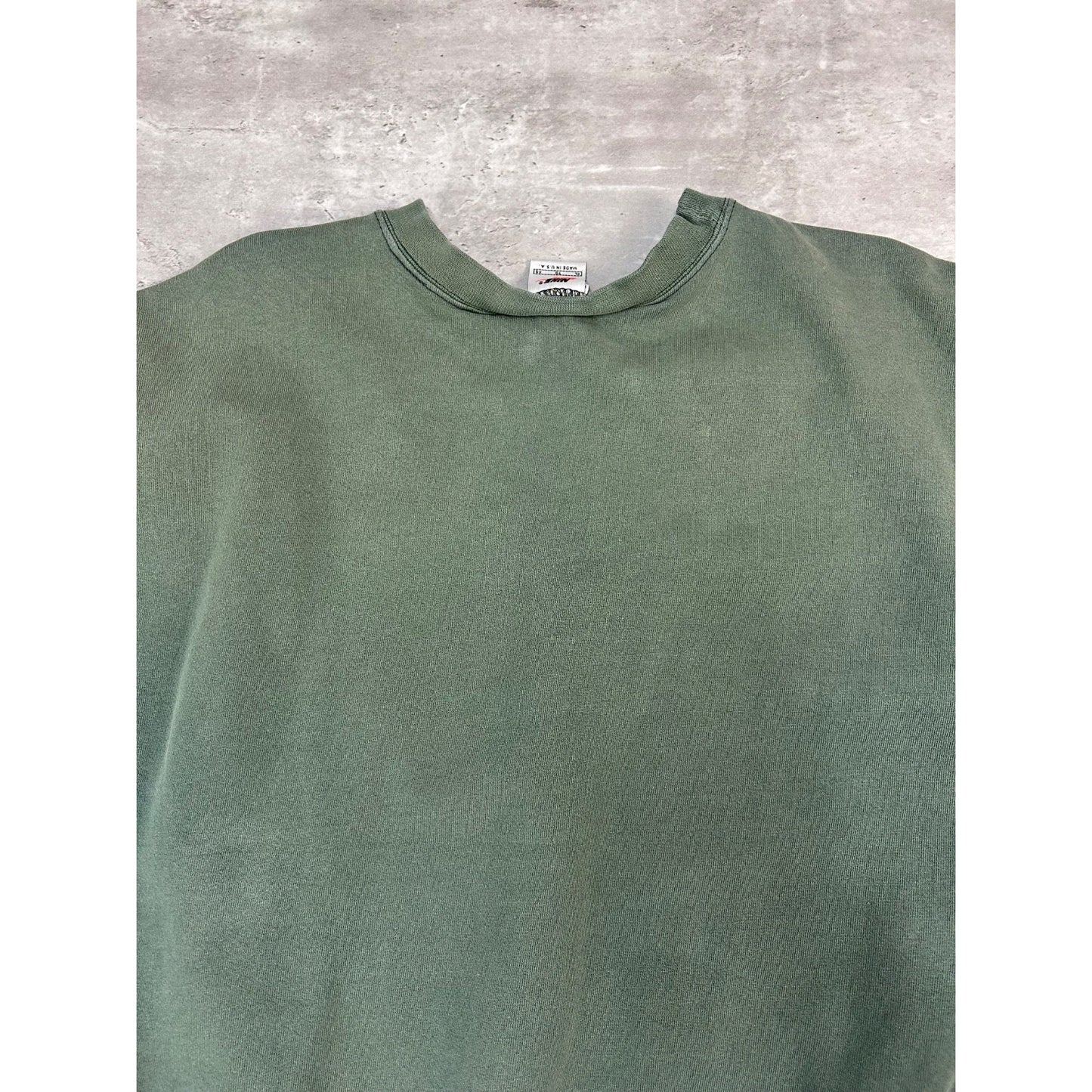 Vintage 90s Nike Tonal Embroidered Mini Swoosh Crewneck Sweatshirt Size XL