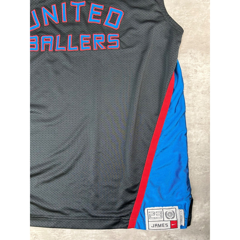 Vintage Lebron James #23 United Ballers Stitched Basketball Jersey Size 2XL