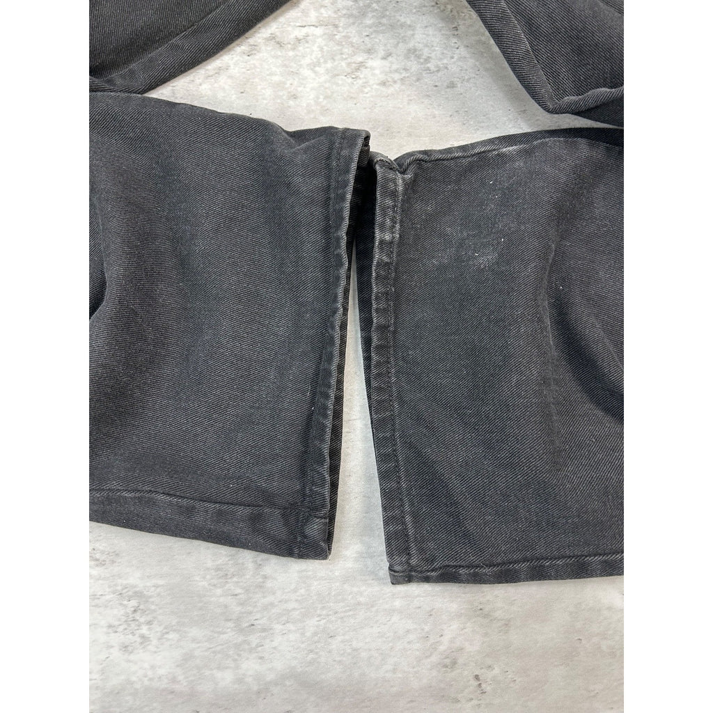 Vintage Y2K Dtek Baggy Fit Black Denim Pants Size 42