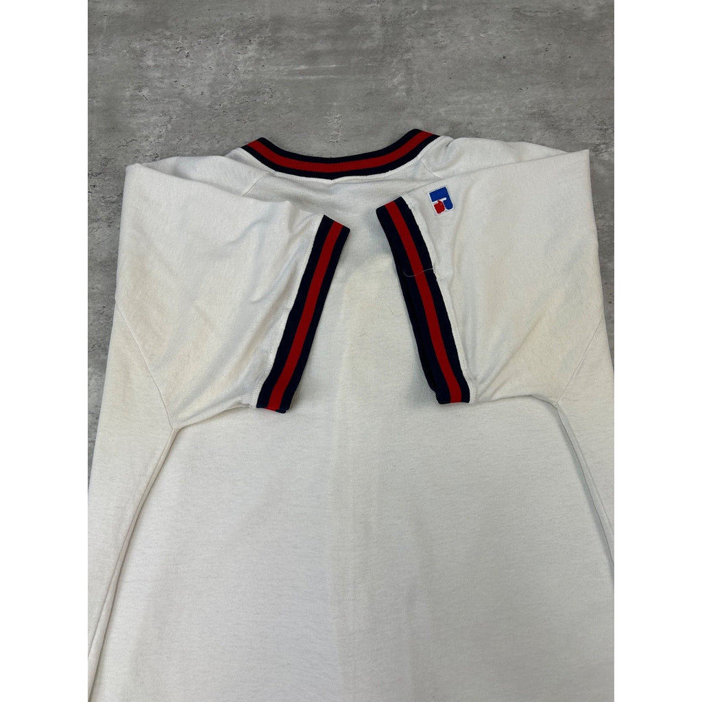 Vintage 90s Atlanta Braves MLB Russell Athletic Baseball Jersey Size XL