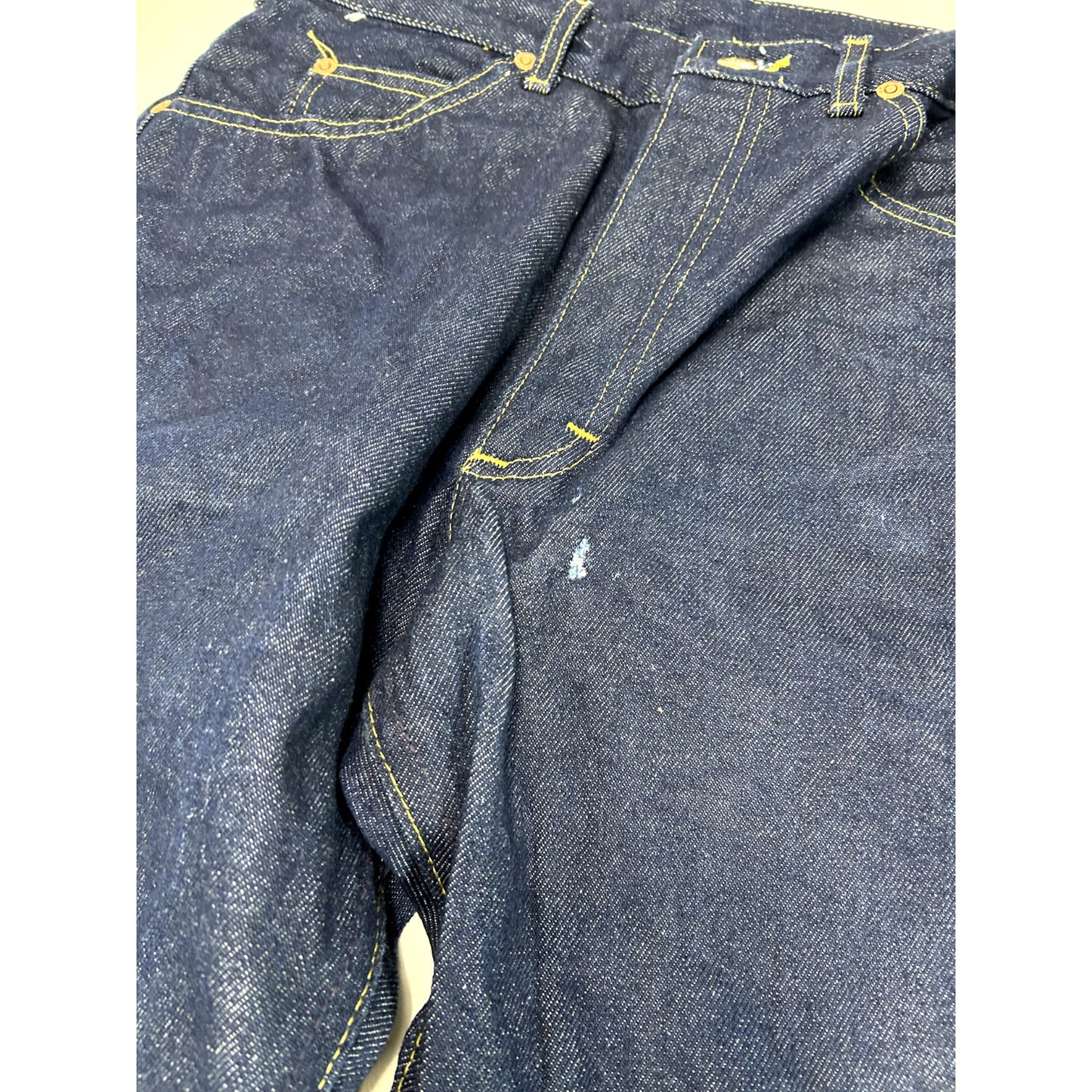 Vintage 80s Lee Dark Wash Denim Pants Size 31 Blue