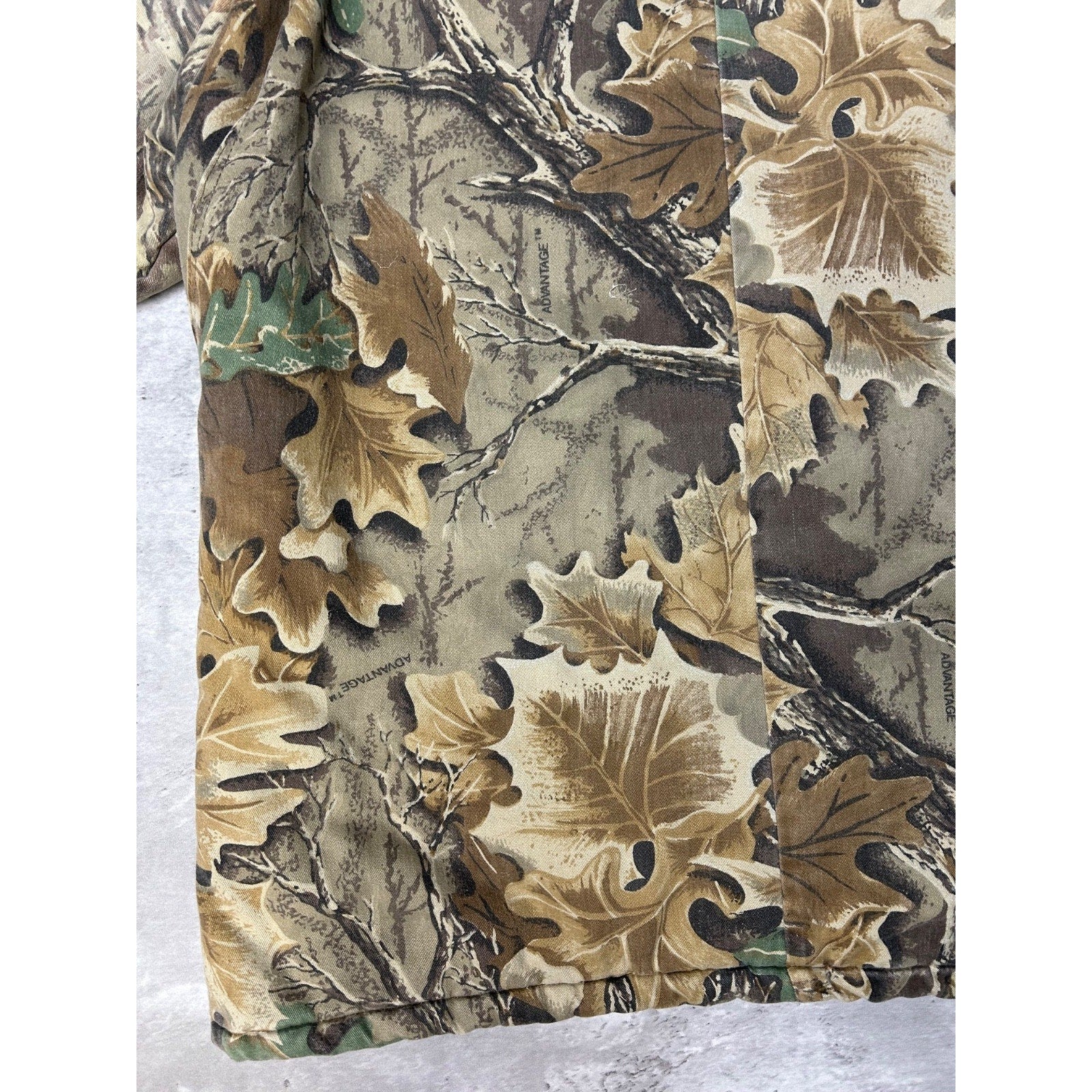 Vintage 90s Gander Mountain Advantage Camo Insulated Hunting Jacket Size Large